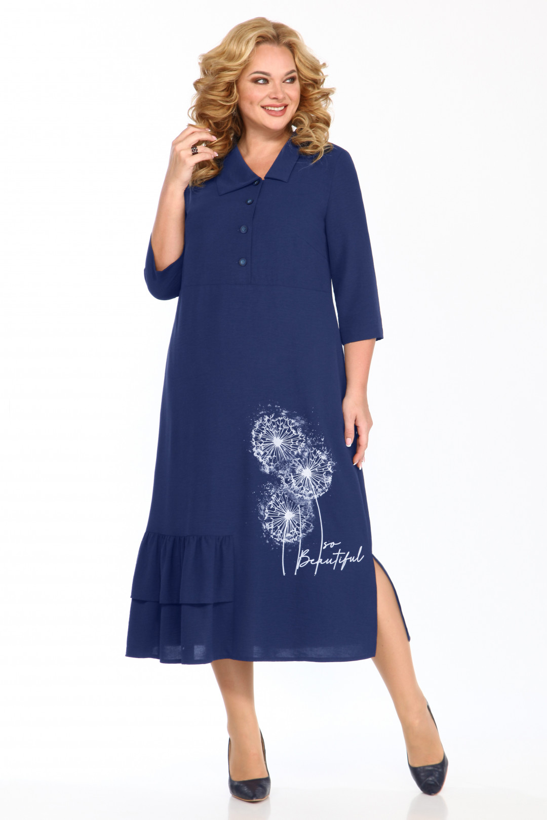 Платье Matini 3.1542 синий - фото 4